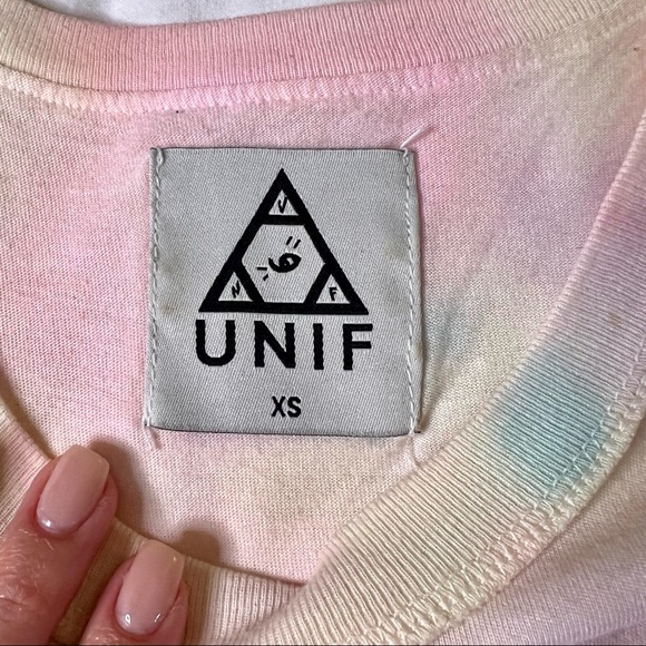 UNIF Don’t Care Bear muscle rank in pastel tie dye - Picture 5 of 9